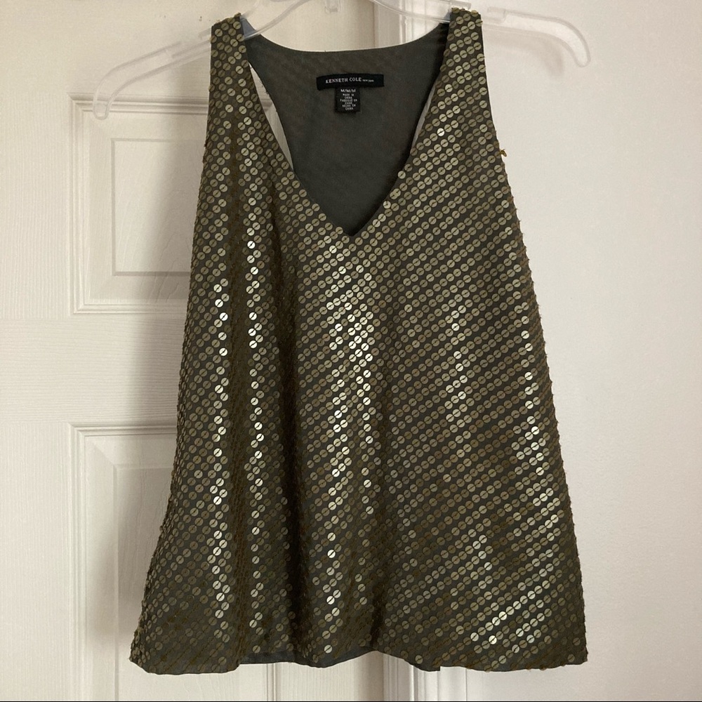 Kenneth Cole Racerback Crop Tank